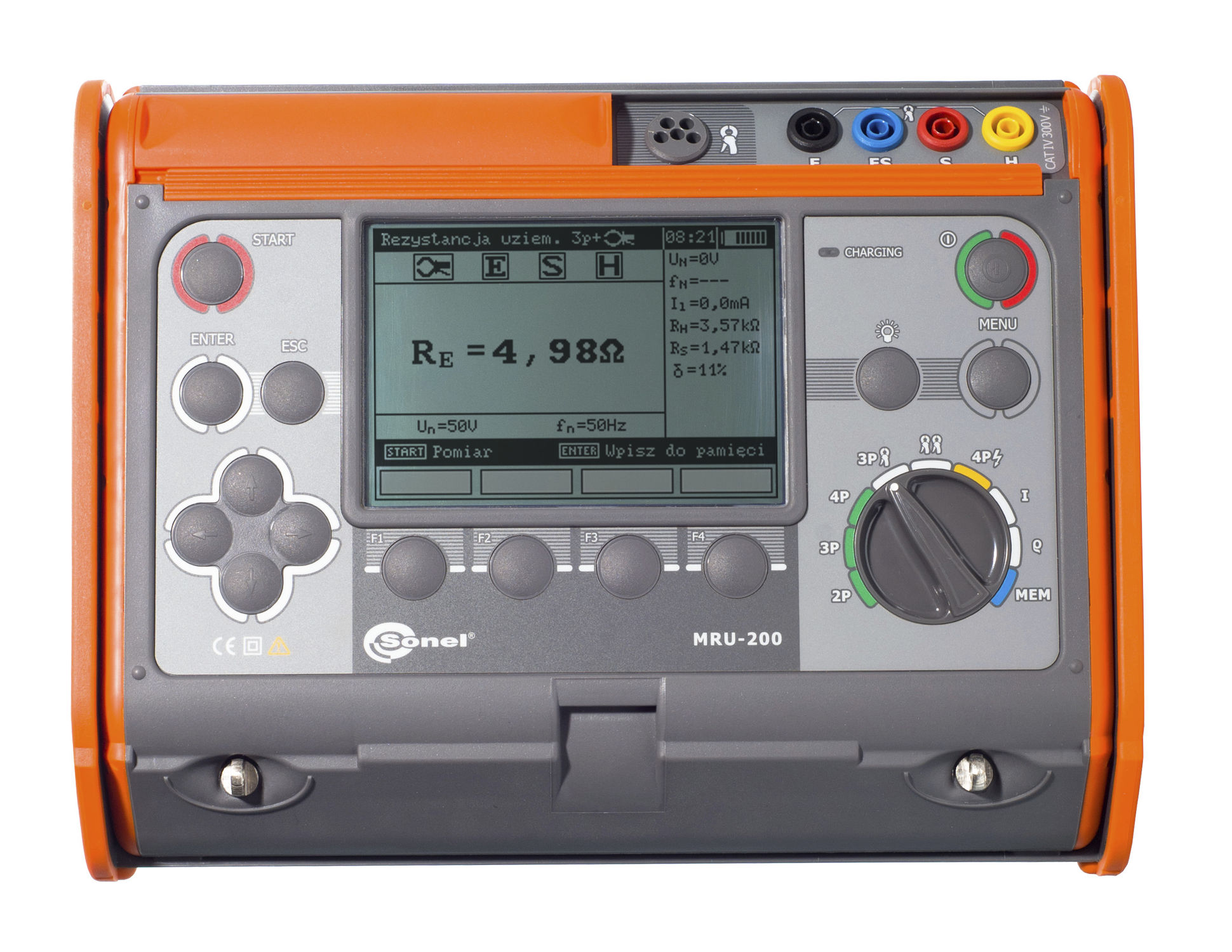 Earth resistance tester / earth resistivity RITM Industry