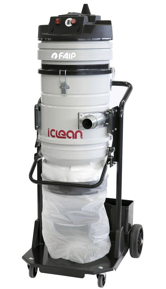 Dry vacuum cleaner / singlephase / with selfcleaning filter / mobile
