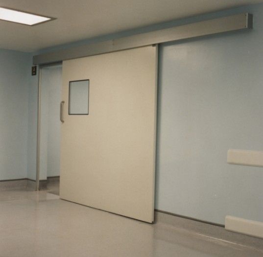 Sliding door / cleanroom / industrial / FRP RITM Industry