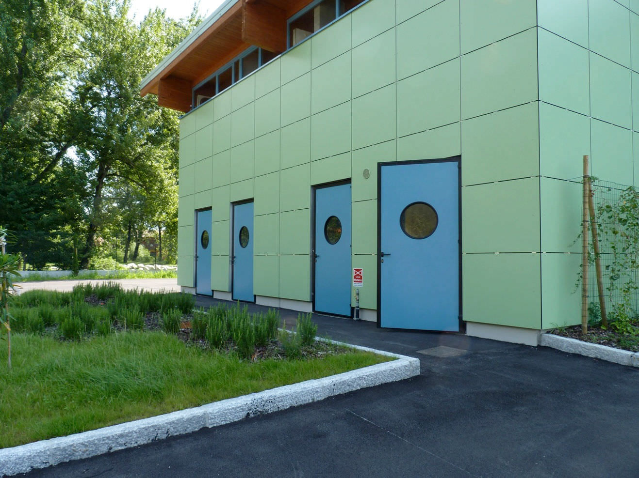 Swing door / exterior / industrial RITM Industry