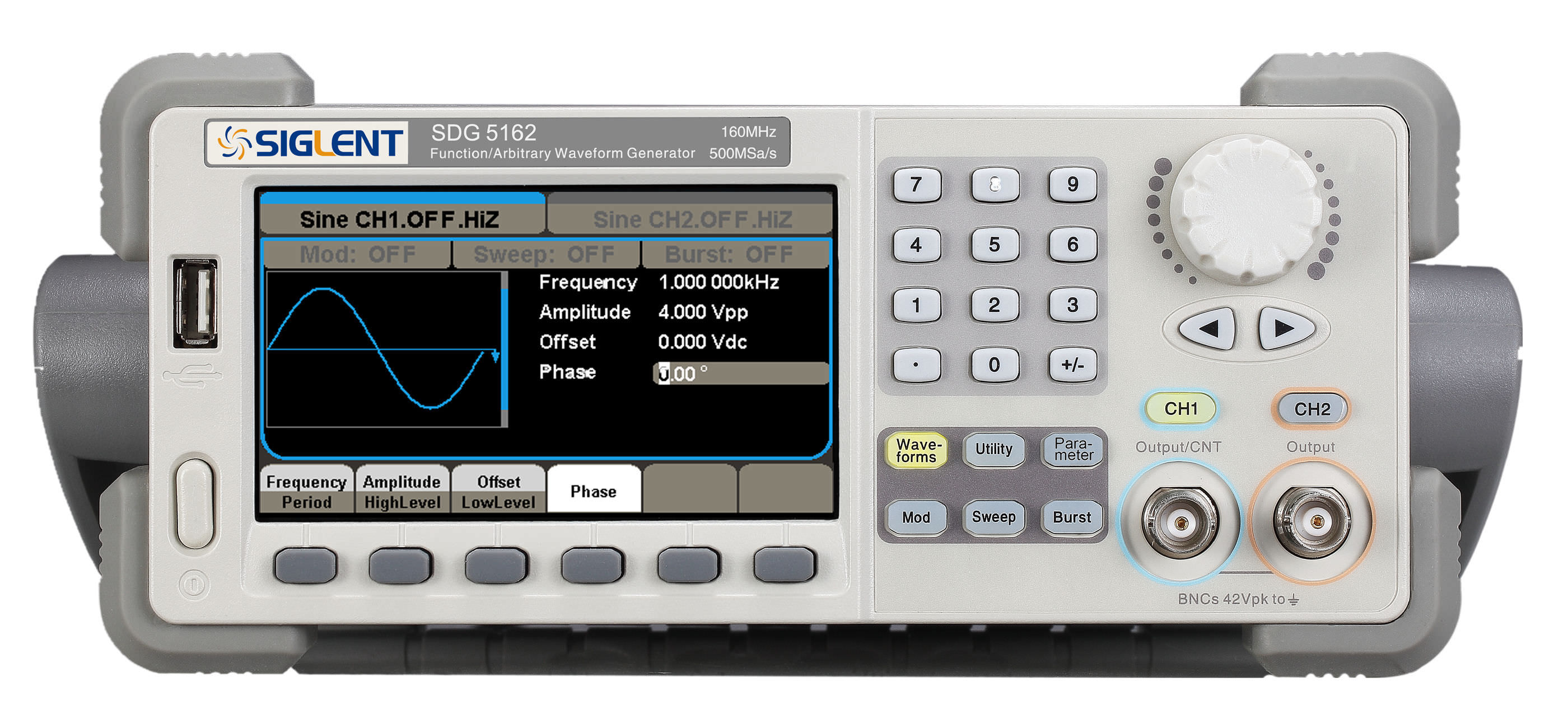 Function generator / arbitrary waveform / dualchannel / digital RITM