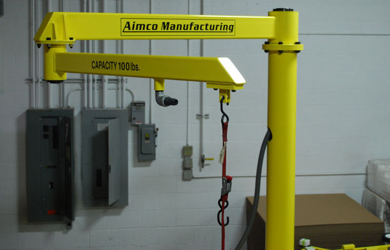 Full rotation jib crane / articulated / vacuum RITM Industry
