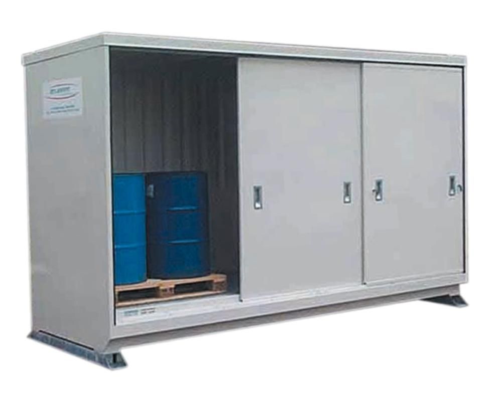 Storage / sliding door / metal / with bund RITM Industry