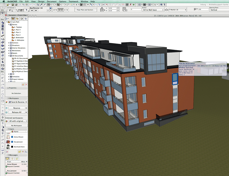 En molnlösning svarar mot BIMkrav och ökar samarbetet mellan arkitekter CAD & Ritnytt
