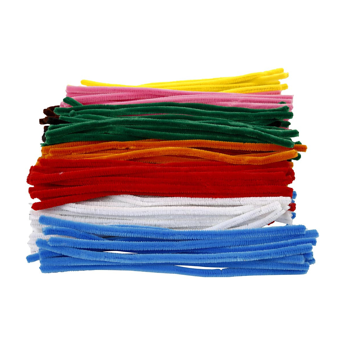 Pipe Cleaners, thickness 9 mm, L 30 cm, 200 mixed, asstd colours