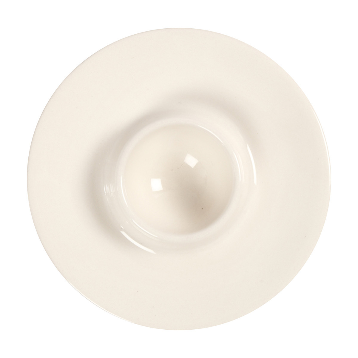Egg Cup, D 9.8 cm, hole size 3.9 cm, 4 pcs, white Ritohobby.co.uk