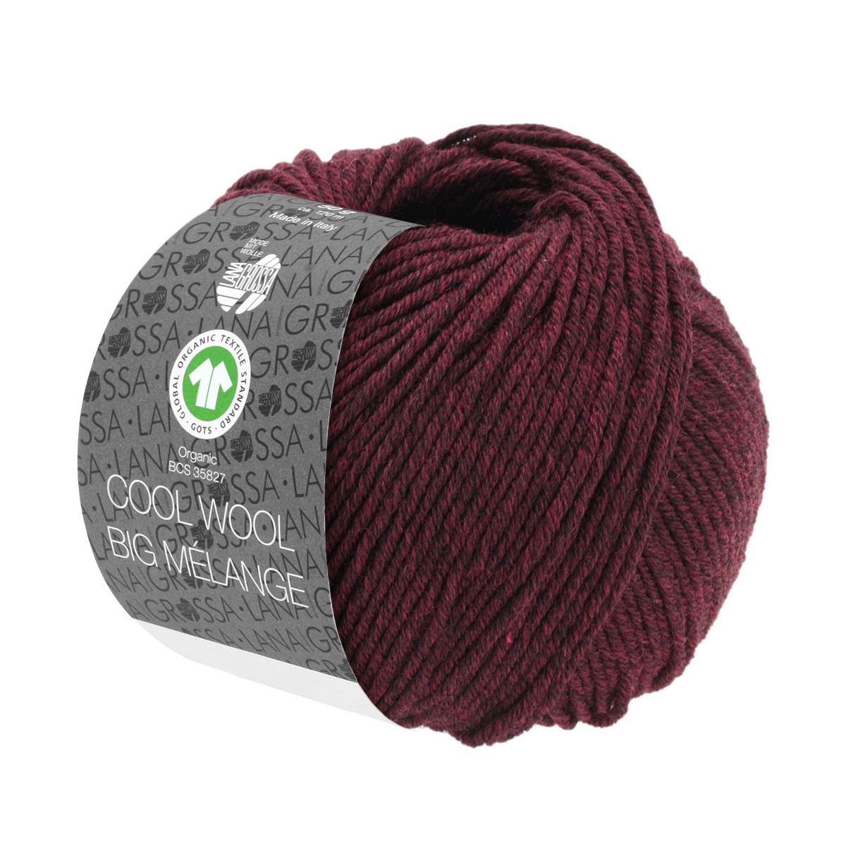 Lana Grossa Cool Wool Big Mélange Gots Garn 219 Ritohobby.de