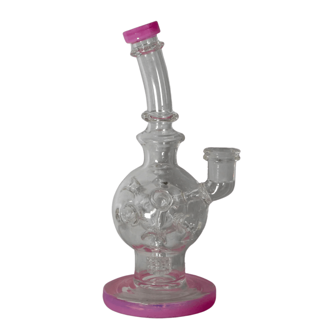 Swiss Cheese Moon Glass Rig Swiss Perc Ritual Colorado