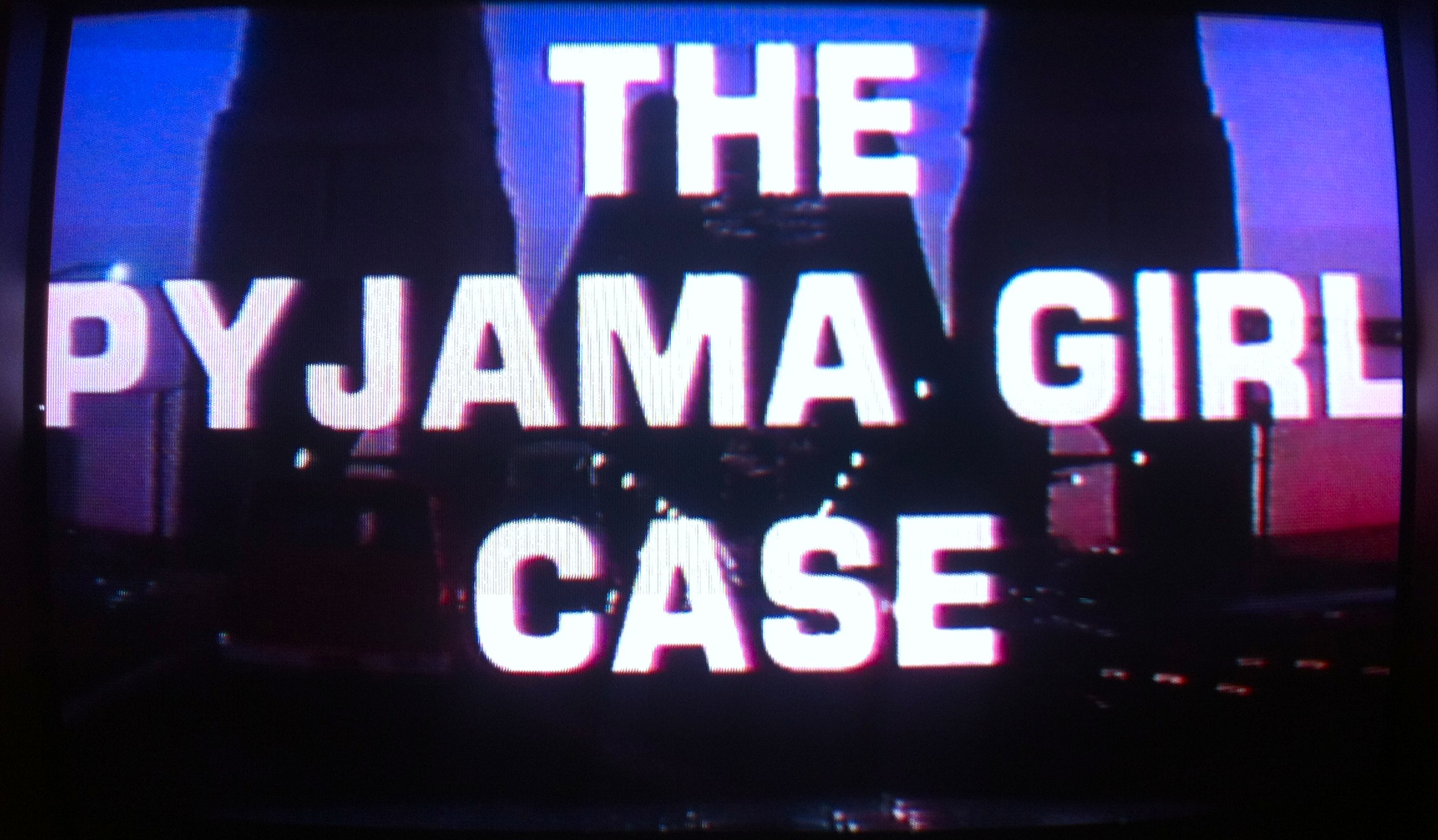 The Pyjama Girl Case (1977) Ritual Objects of Sight and Sound