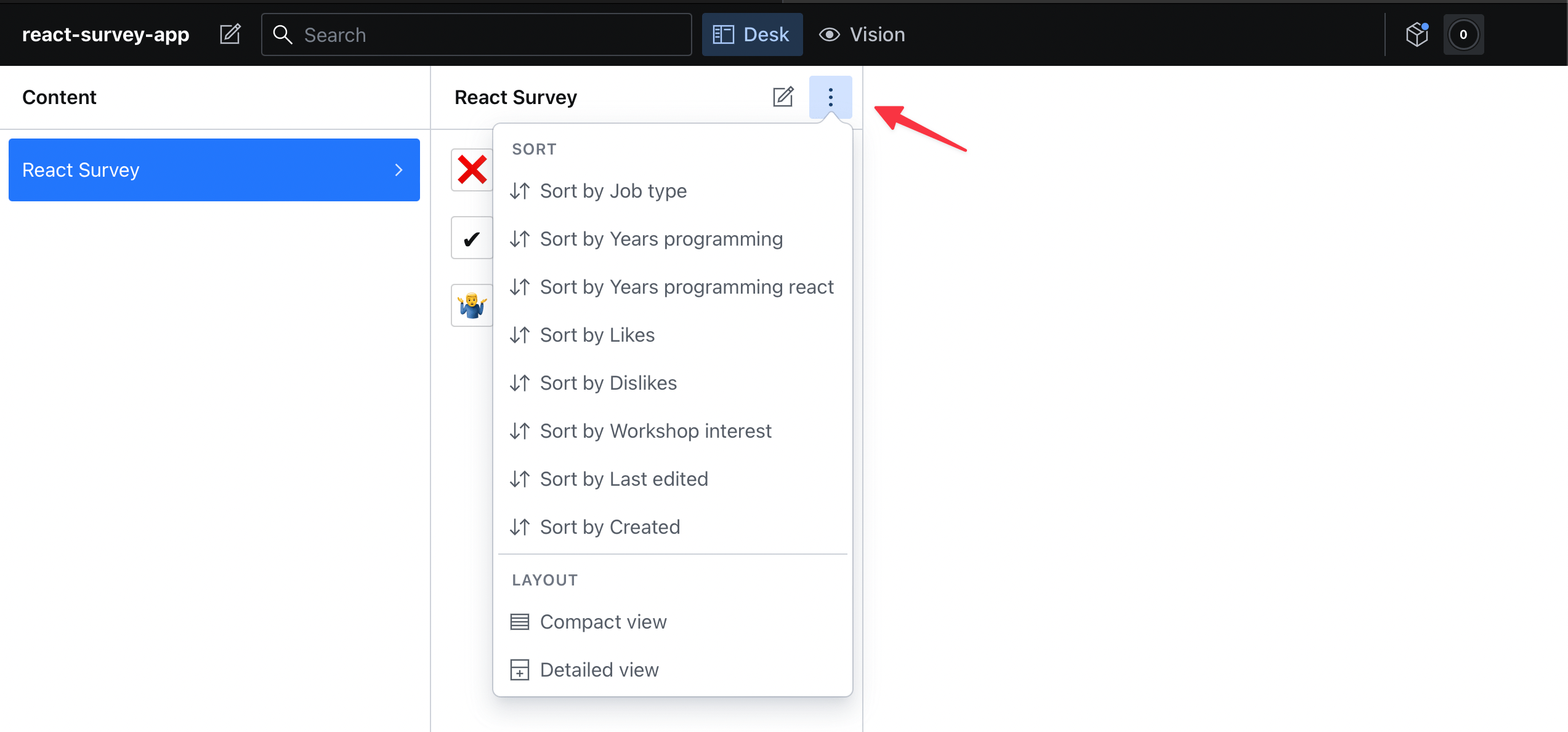 How to create a simple survey app with React using Next.js and Sanity