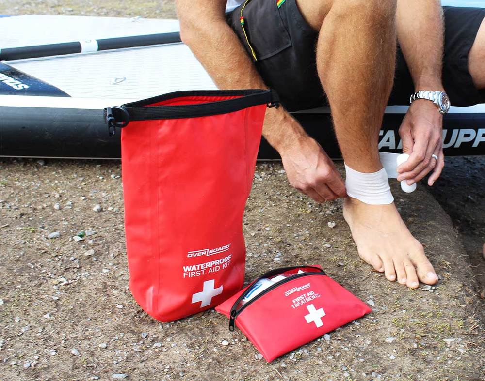 Overboard Waterproof First Aid Bag with Treatments Ritz Marine
