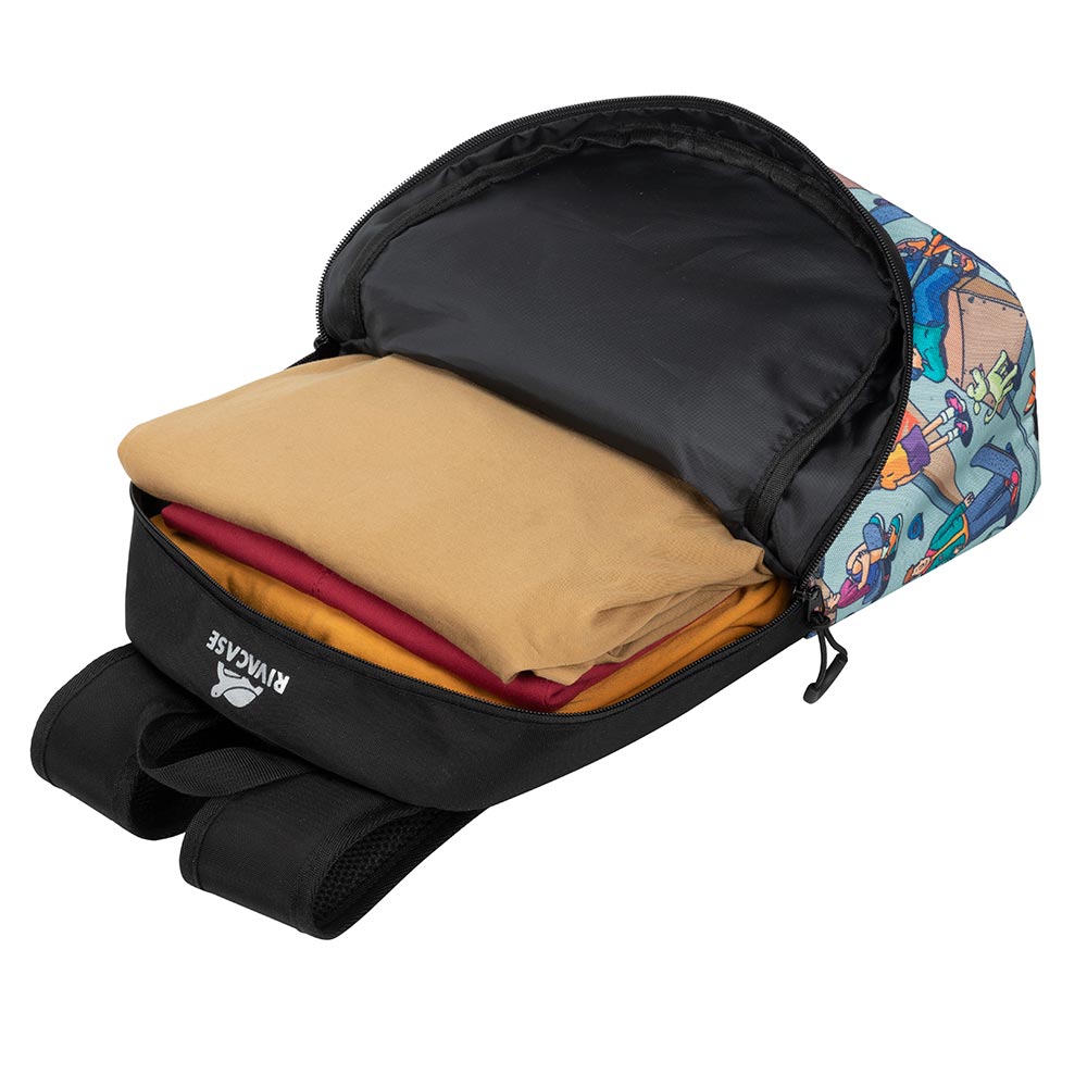 Sport 5420 black Urban backpack "Skaters", 12L