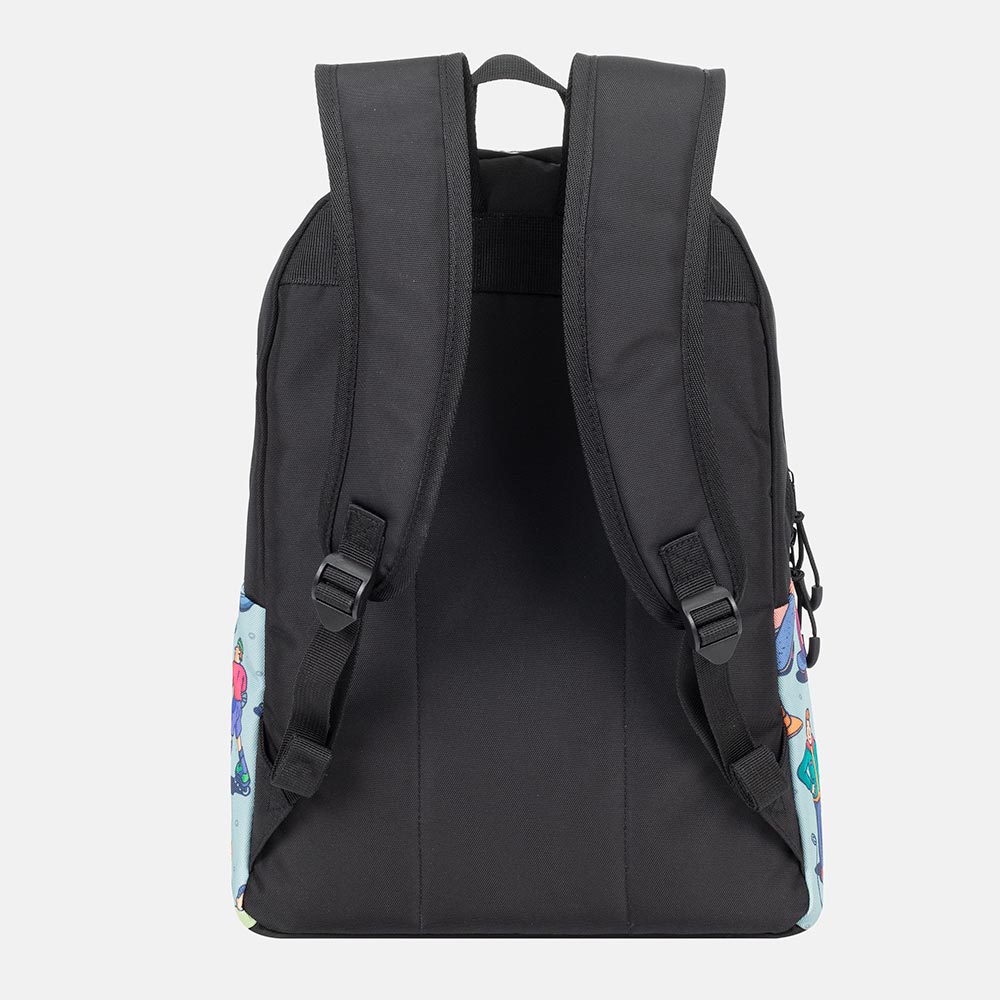 New 5420 black Urban backpack "Skaters", 12L