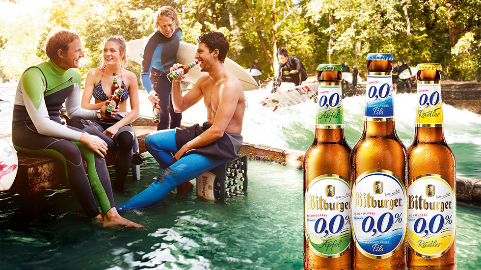 A Case of Bad Taste? Riversurf Beer Commercial at Munich's Eisbach