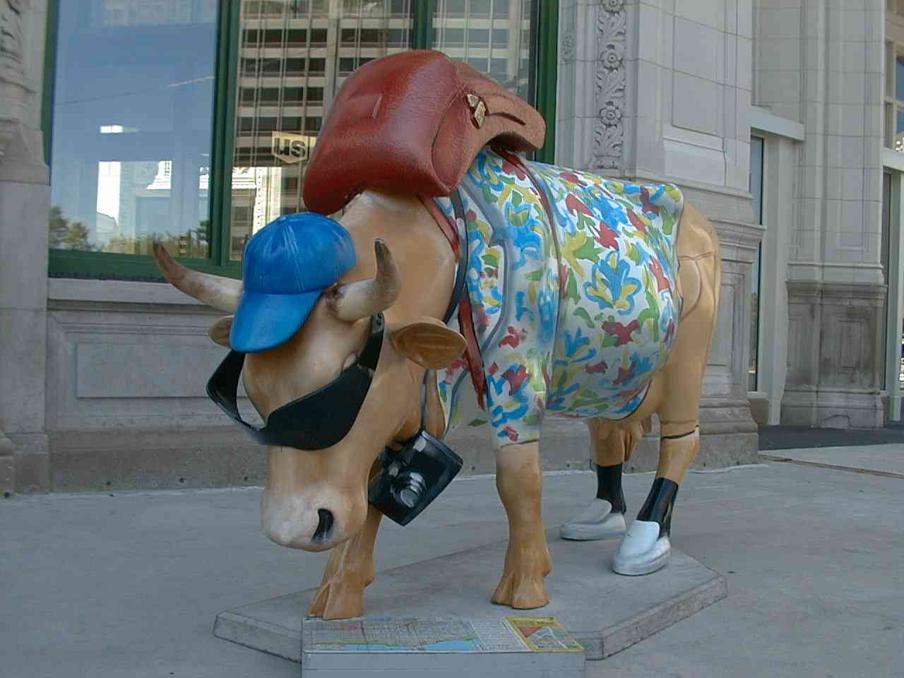 "Cows on Parade in Chicago"