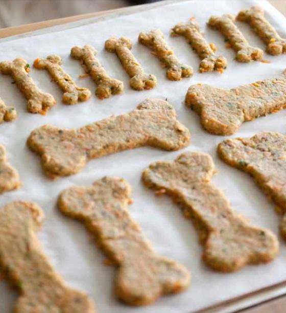 Dog bone biscuits River Cottage