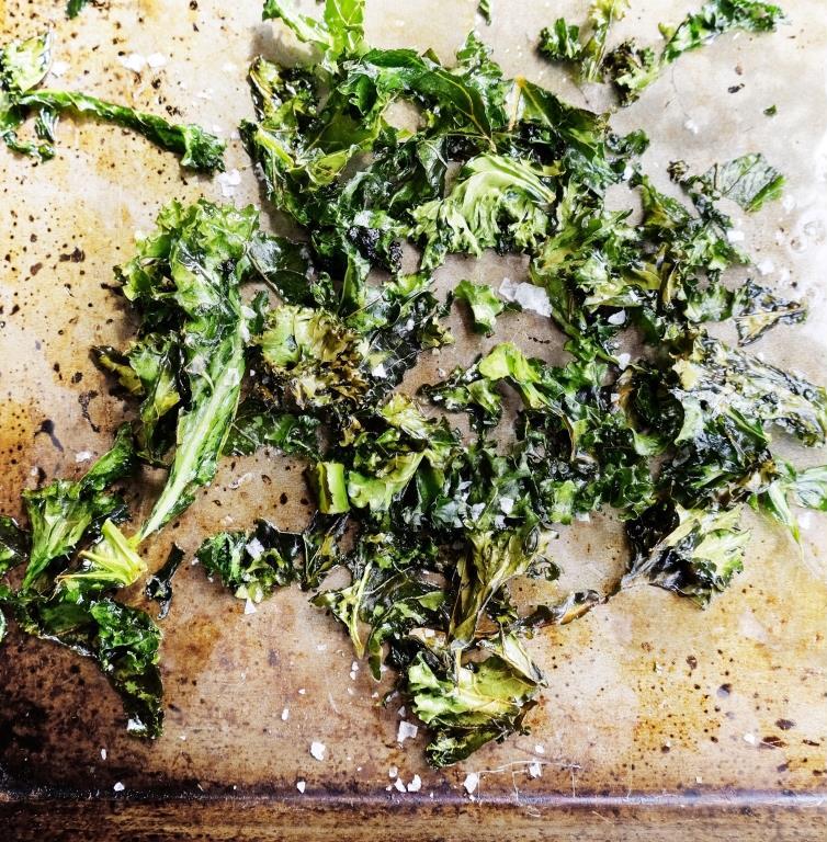 Kale crisps River Cottage