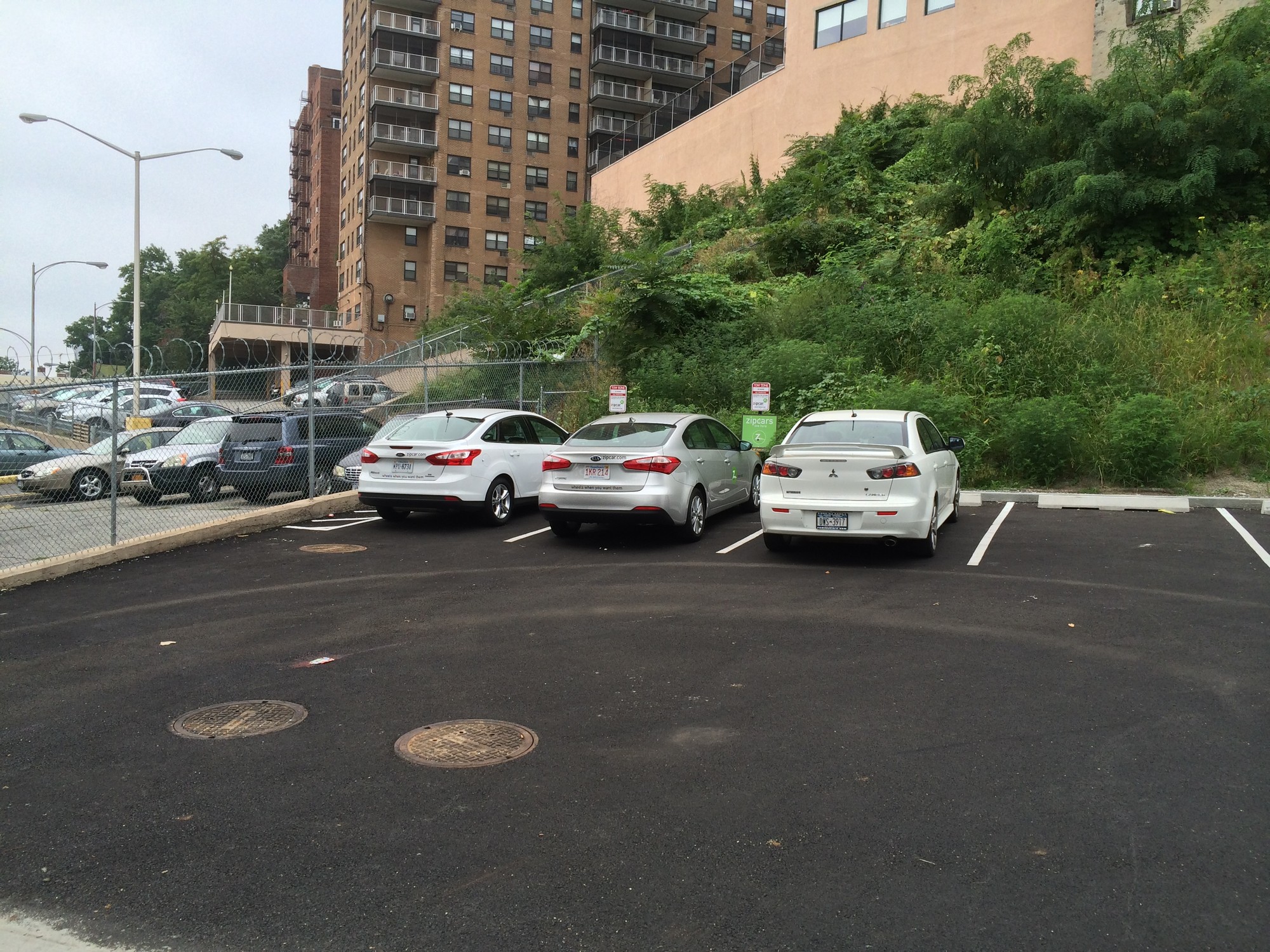 ZipCar in Central Riverdale Manhattan College Student Center The