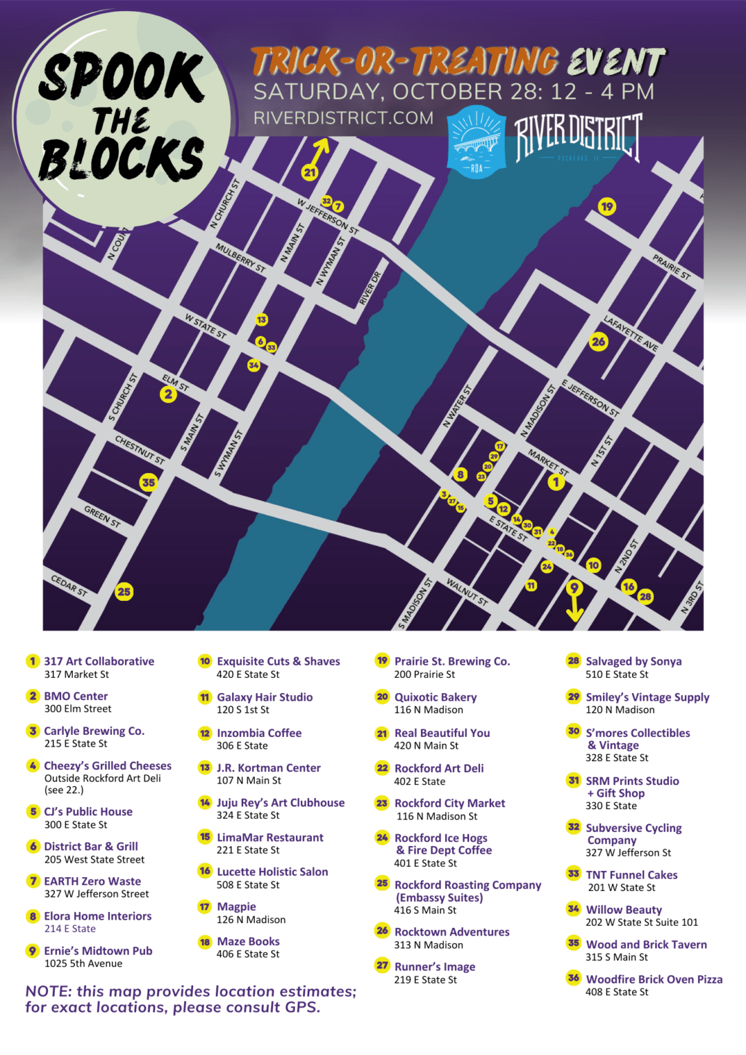 Spook the Blocks 2023 Rockford River District