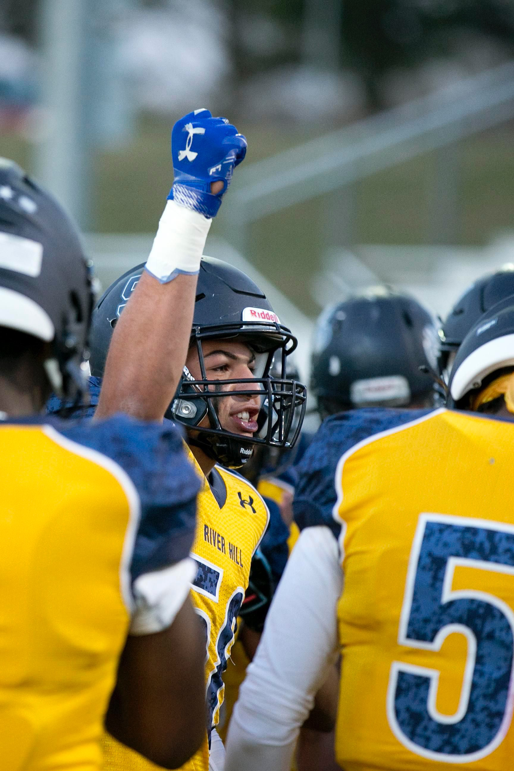 River Hill Football Shuts Out Hammond, 150 THE CURRENT