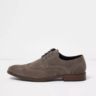 Grey brogues Shoes Shoes & Boots men