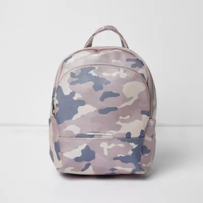 Girls pink camouflage print backpack bags Bags / Purses girls