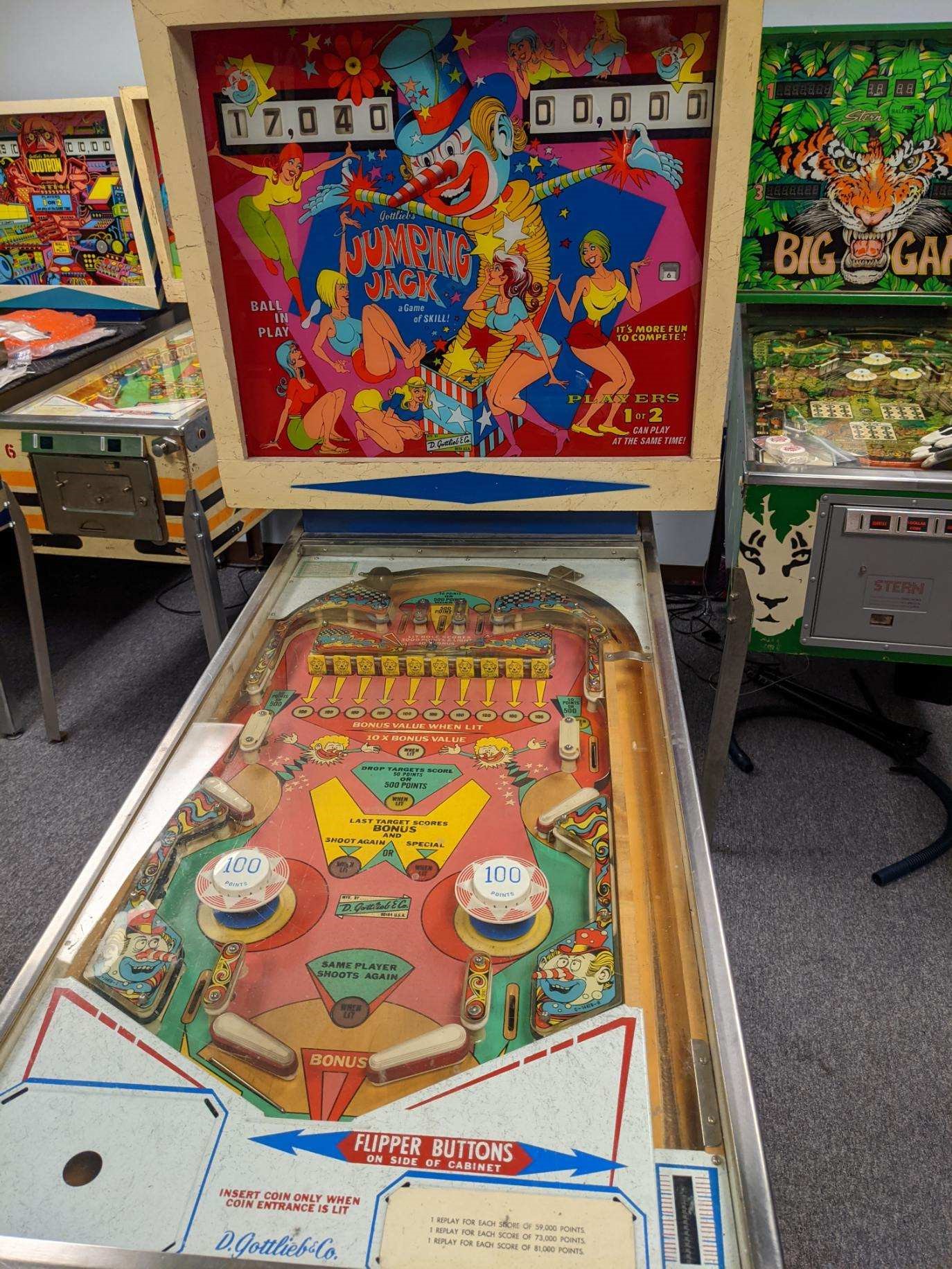 Boise Little Theater Pinball Machine River Mornings