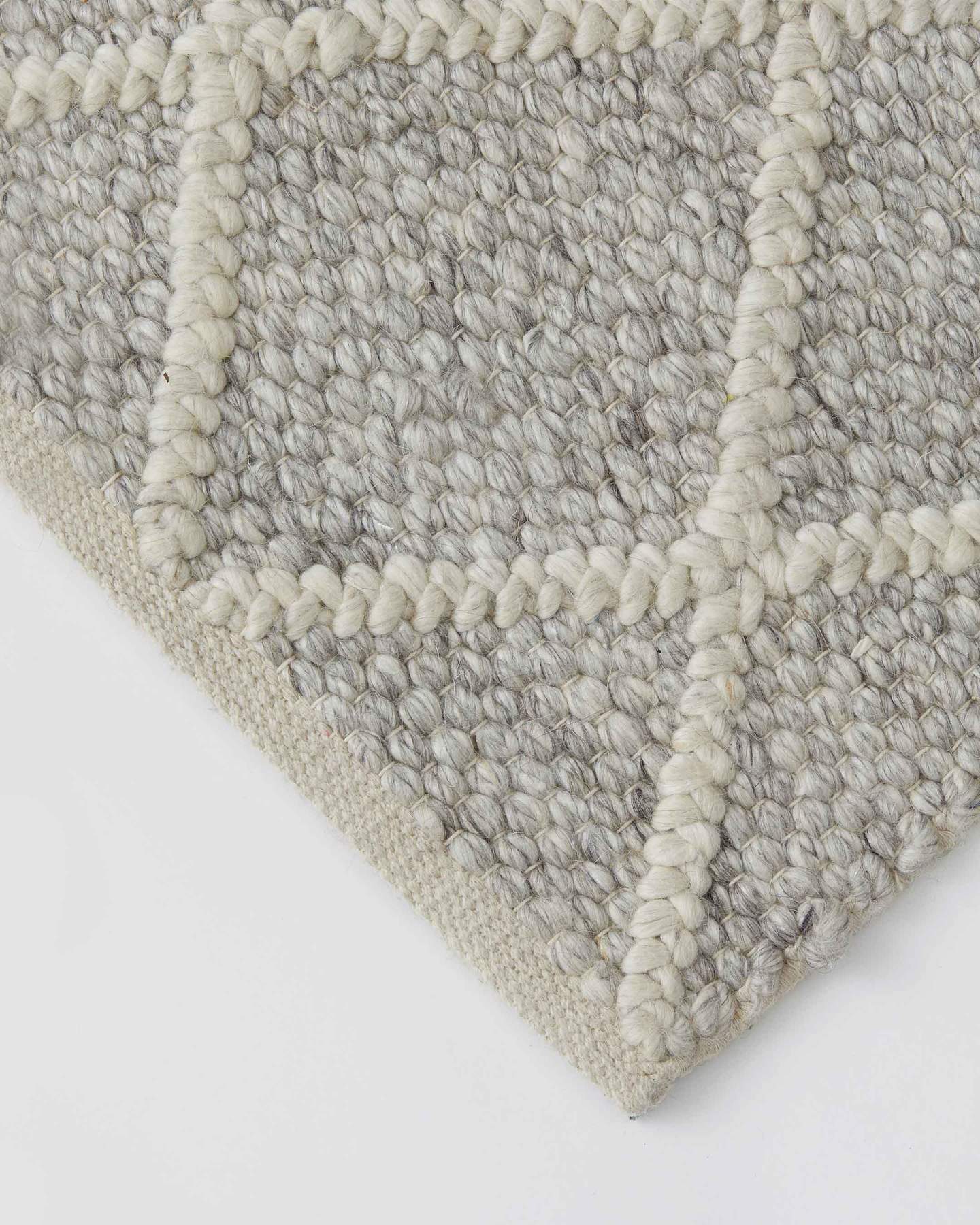 Mitre Wool Floor Rug River Nile