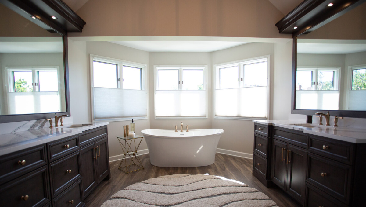 Naperville Bathroom Remodel Luxury Townhome Finding Its Niche River