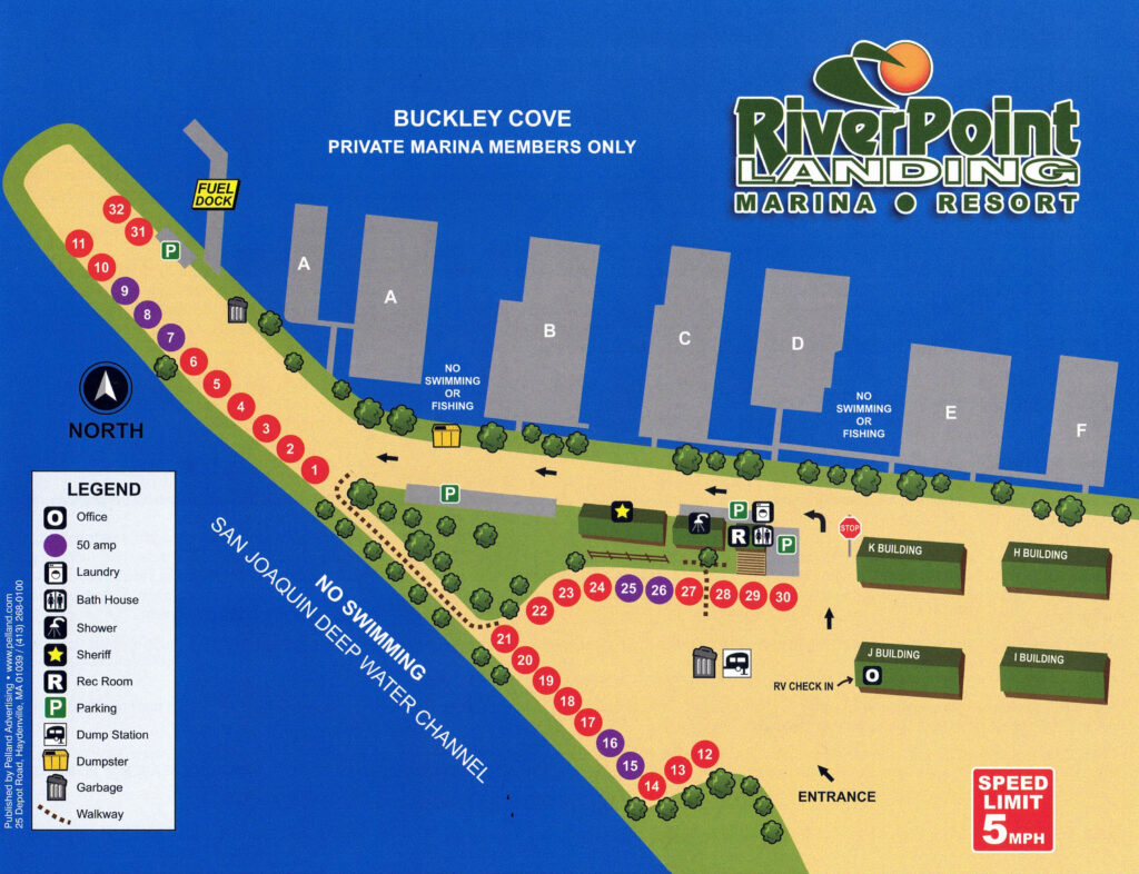 RV RESORT MAP RiverPoint Landing