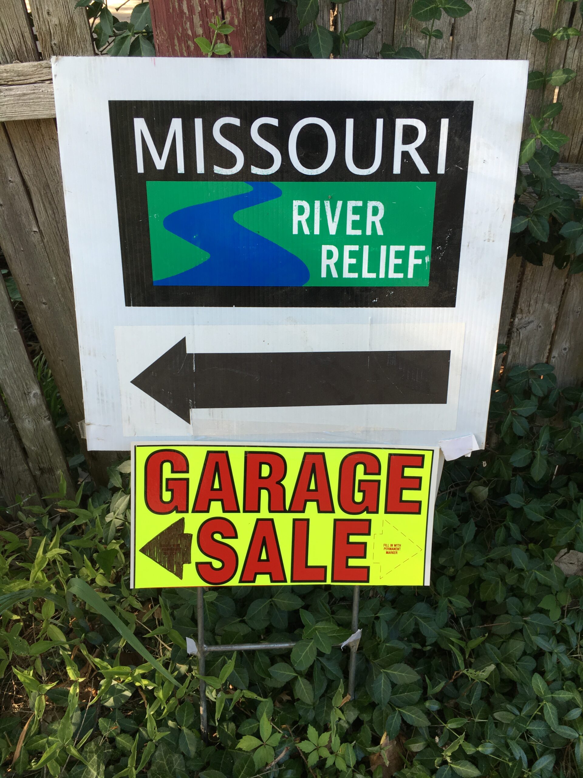 Benefit Rummage Sale 2021 Missouri River Relief