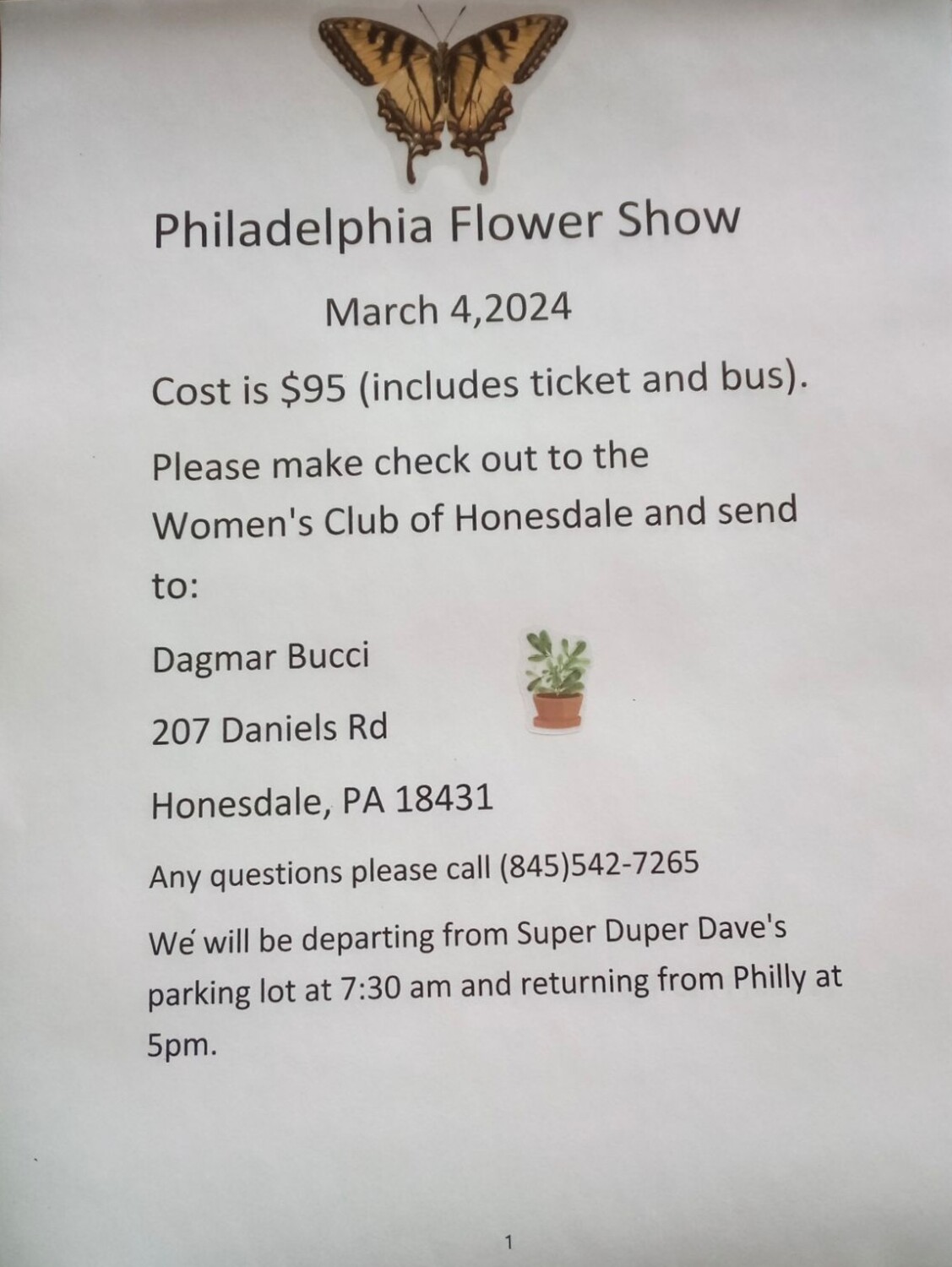 Flower Show Bus Trip Honesdale The River Reporter