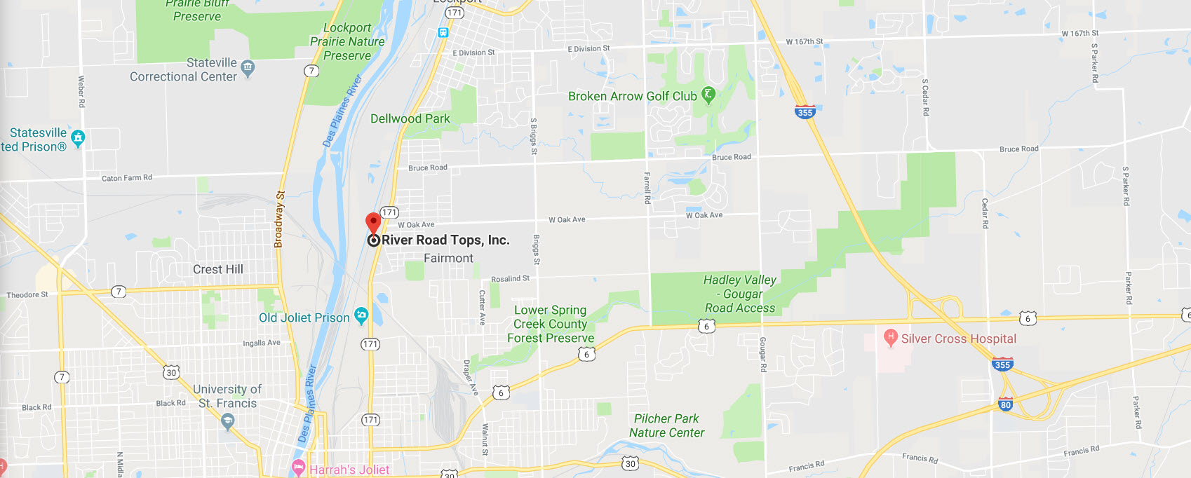 River Road Tops River Road Tops first opened its doors in Lemont in 1994. Since then, we have