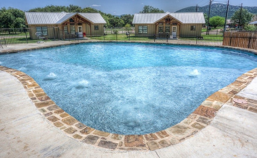 River Rock Cabin 4 River Rock Cabins on the Frio