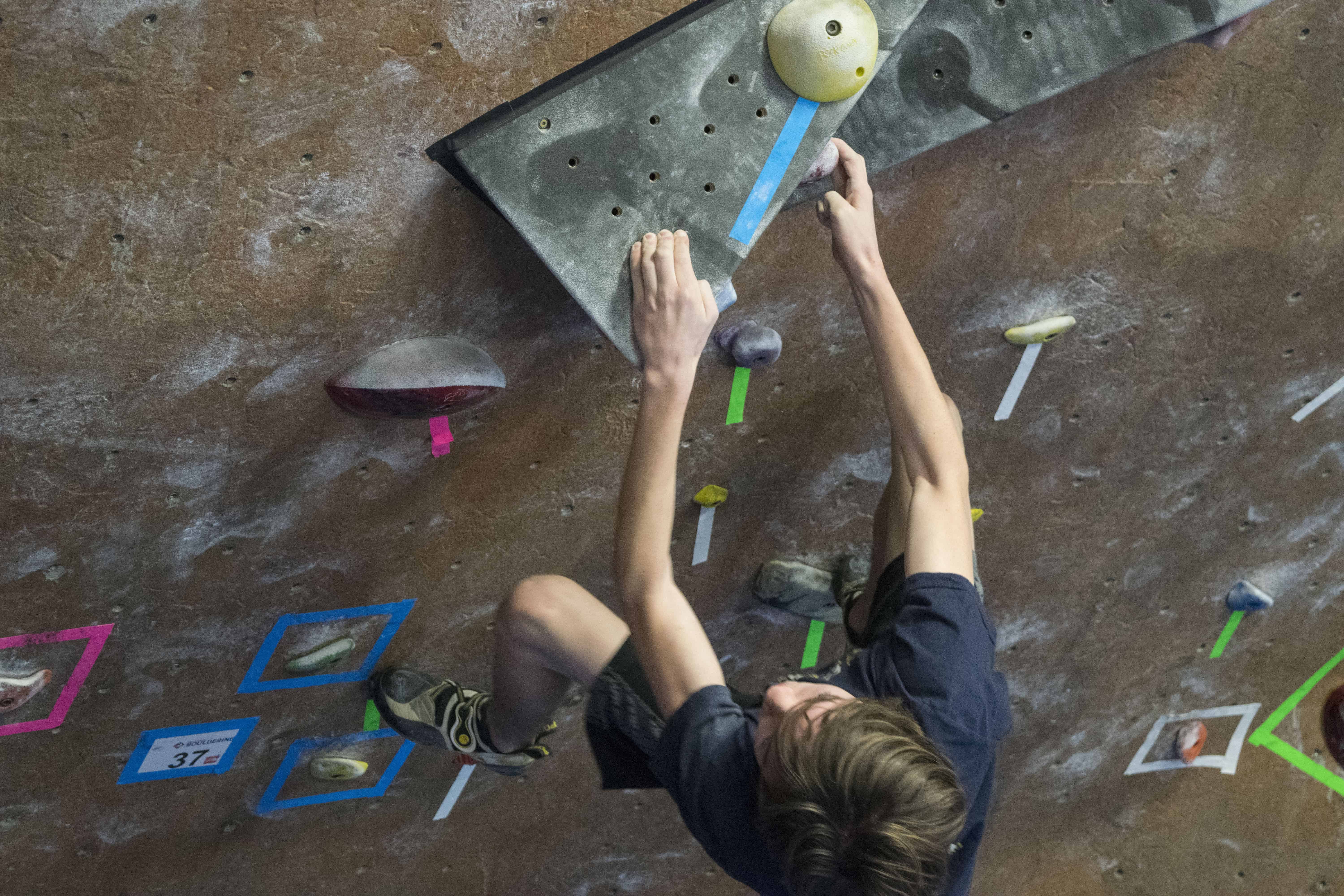 River Rock Climbing Competition Photos