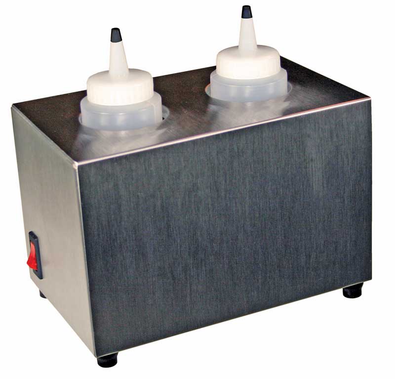 Bottle Warmer, Holds 8 oz. Bottles, Polished Stainless Case, LW2