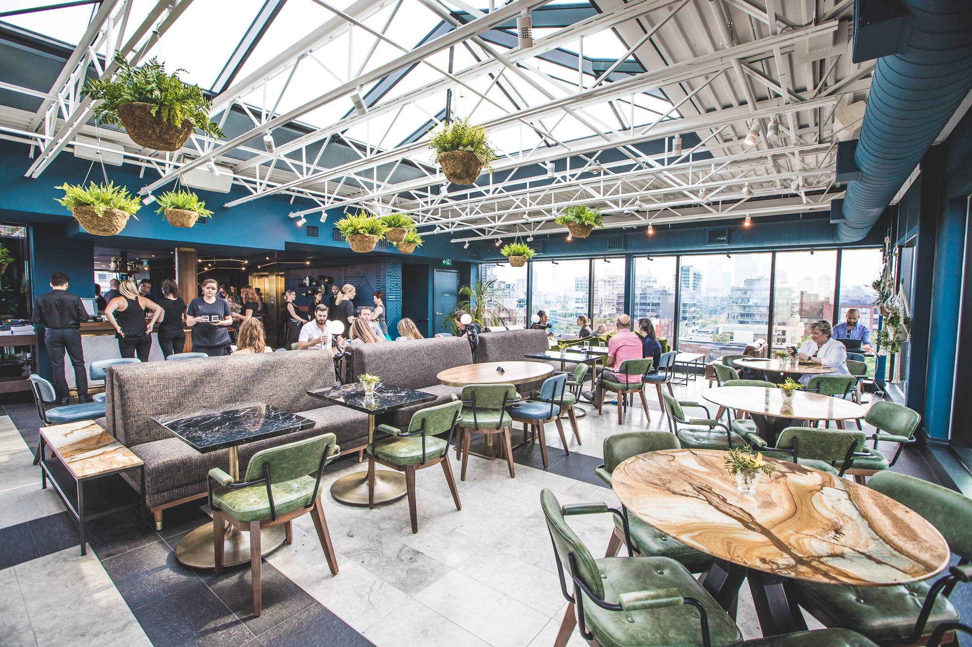 The Broadview Hotel Rooftop Patio Riverside Toronto