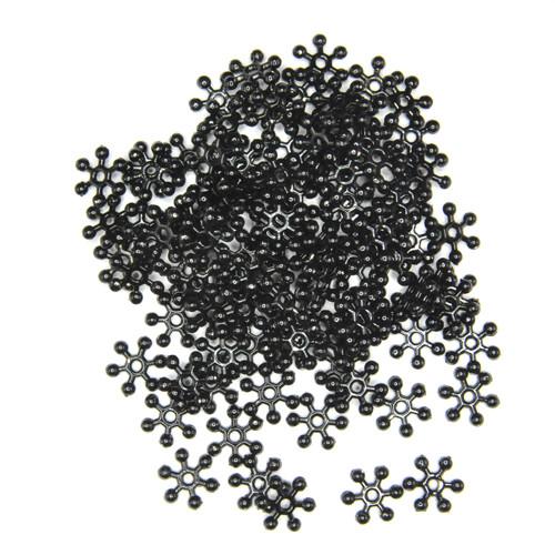 Black Spacer Bead Sparkle Spacers Riverside Beads