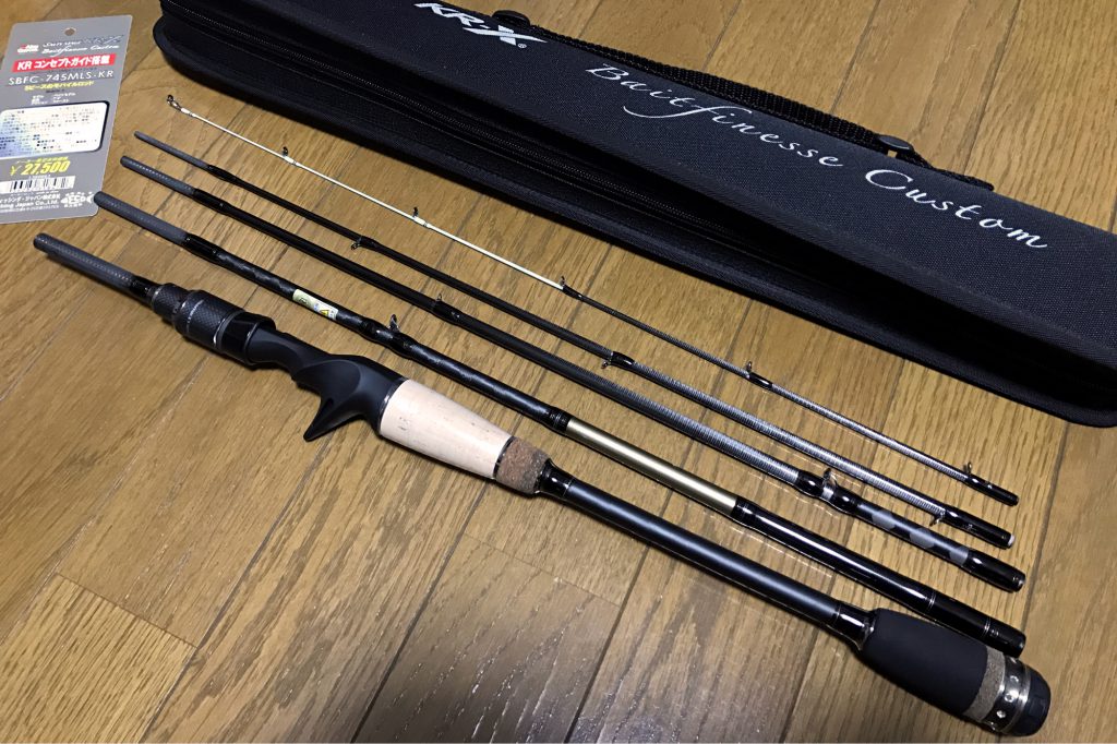 NEWパックロッド購入 (Salty Stage KRX BaitFinesse Custom