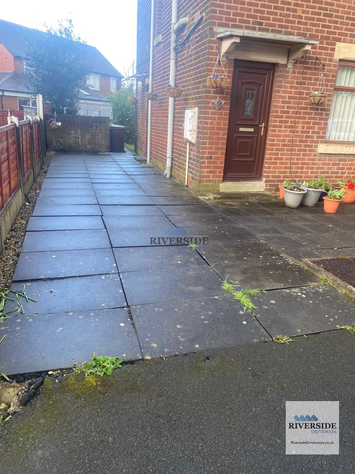 Medina charcoal natural border Denton Tameside