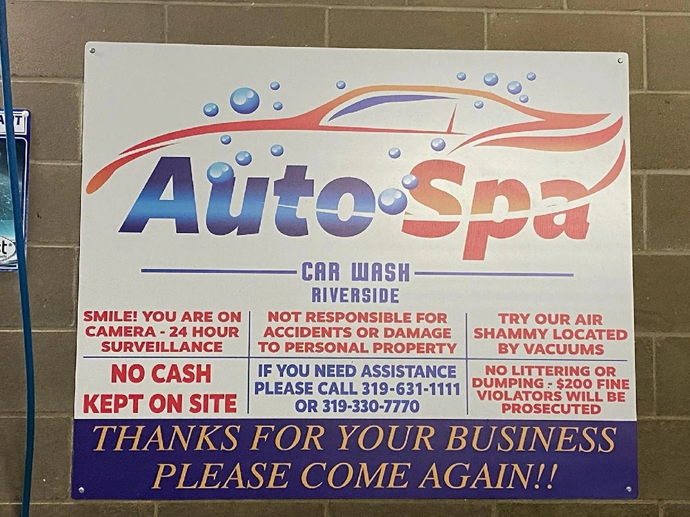 Riverside Iowa Car Wash Riverside Auto Spa