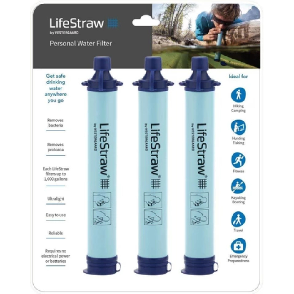 Life Straw Personal Water Filter River Sportsman