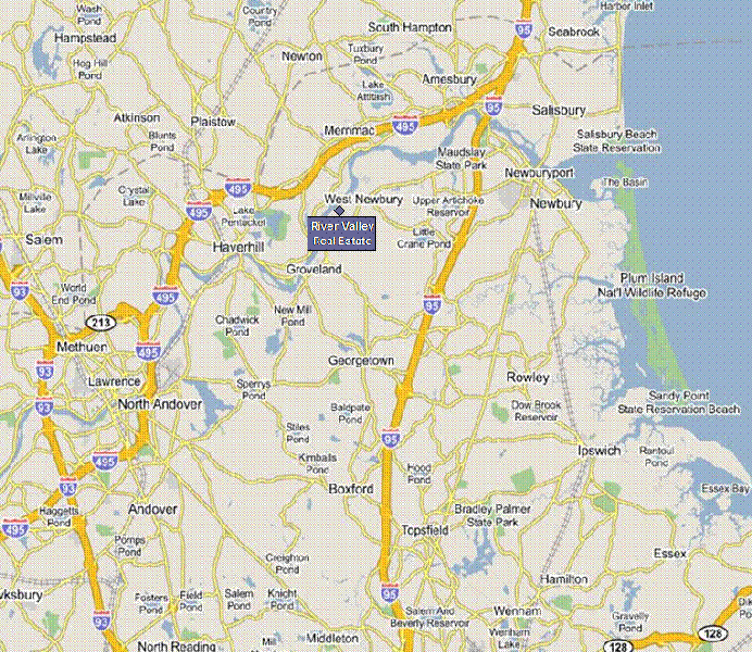 Area Map River Valley Real Estate