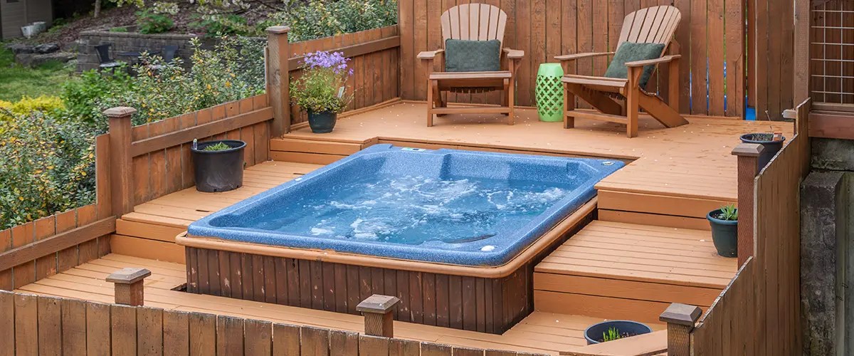 Choose Your Custom Design For a Hot Tub on Deck
