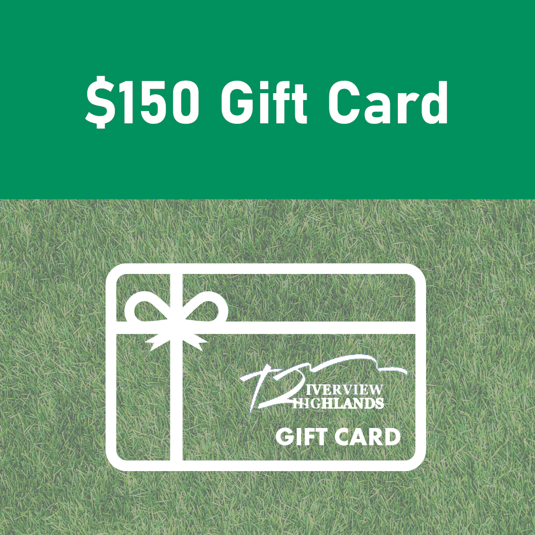 150 Gift Card Riverview Highlands Golf Course
