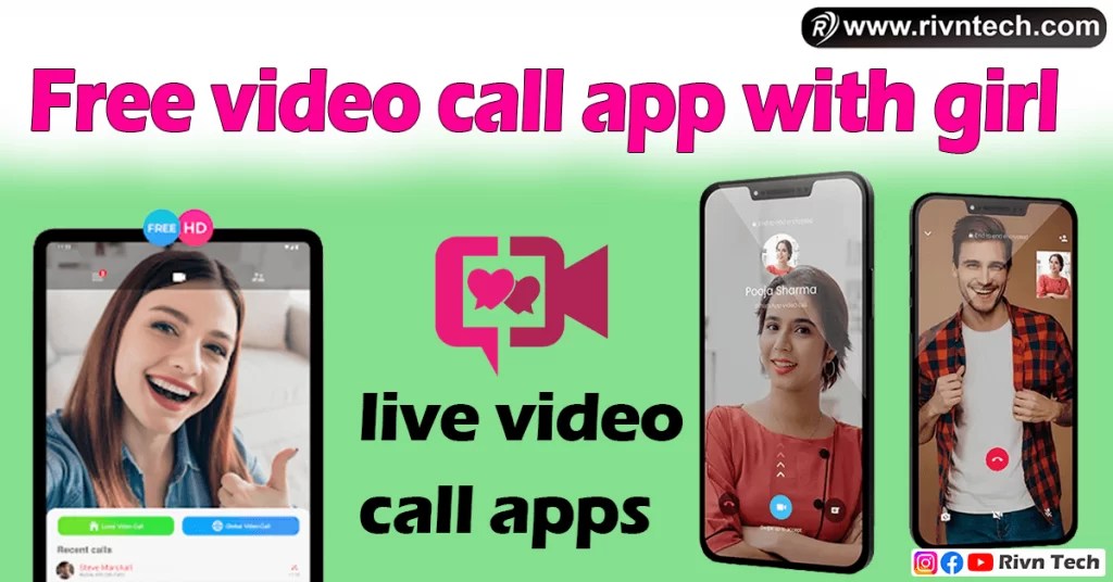 Best Top 10 Free video call app with girl [2024] live video call app
