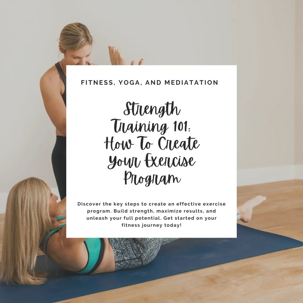 Strength Training 101 How To Create Your Exercise Program Riyah Speaks