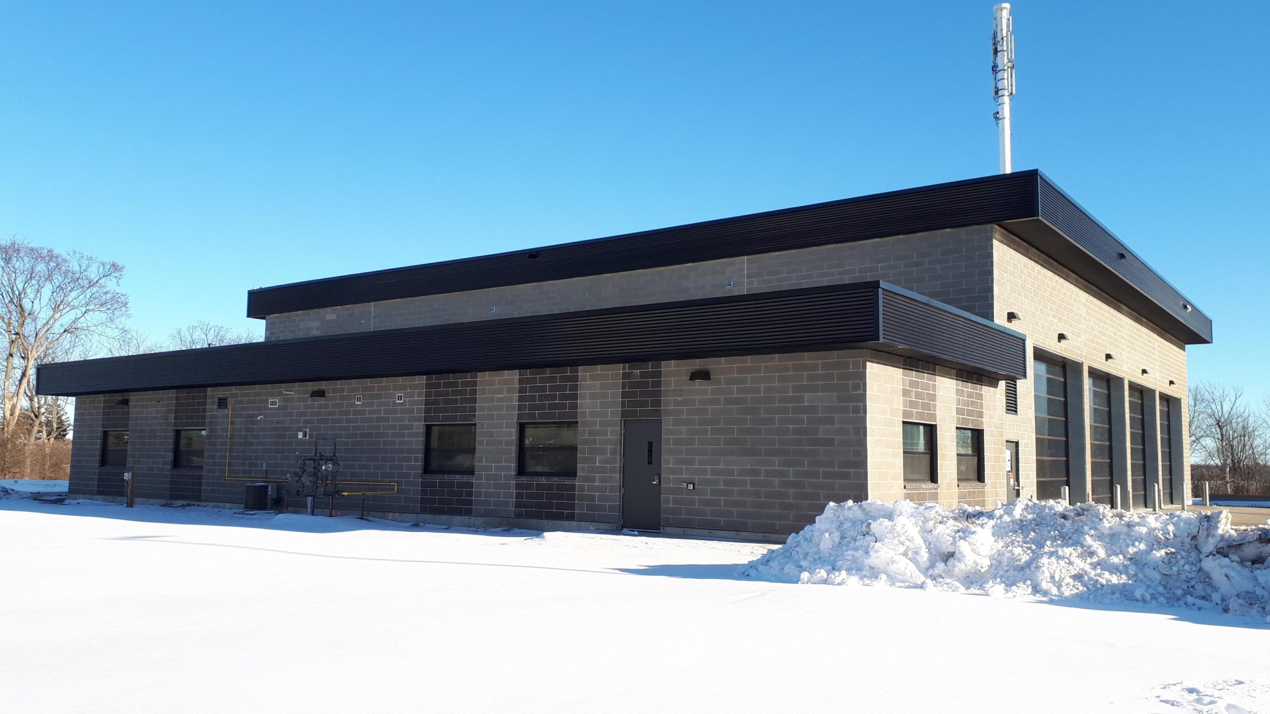 MTO Brockville Patrol Yard Bourgon Construction