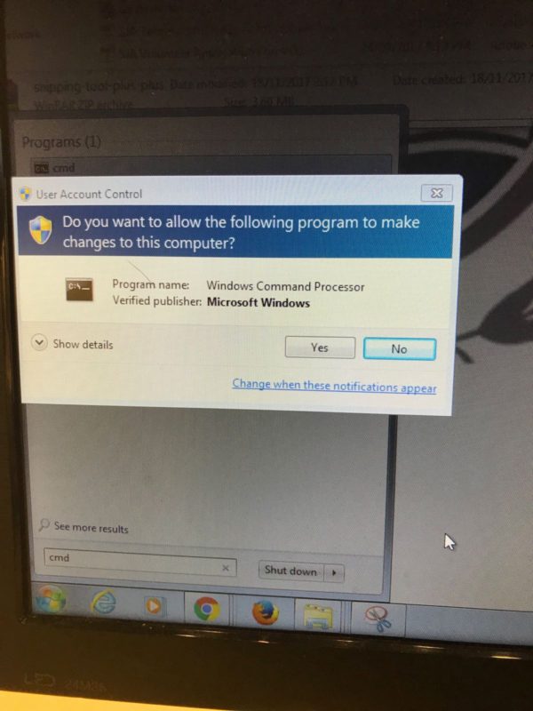 Failed to correctly acquire installer_nodejs_windows.msi file CRC