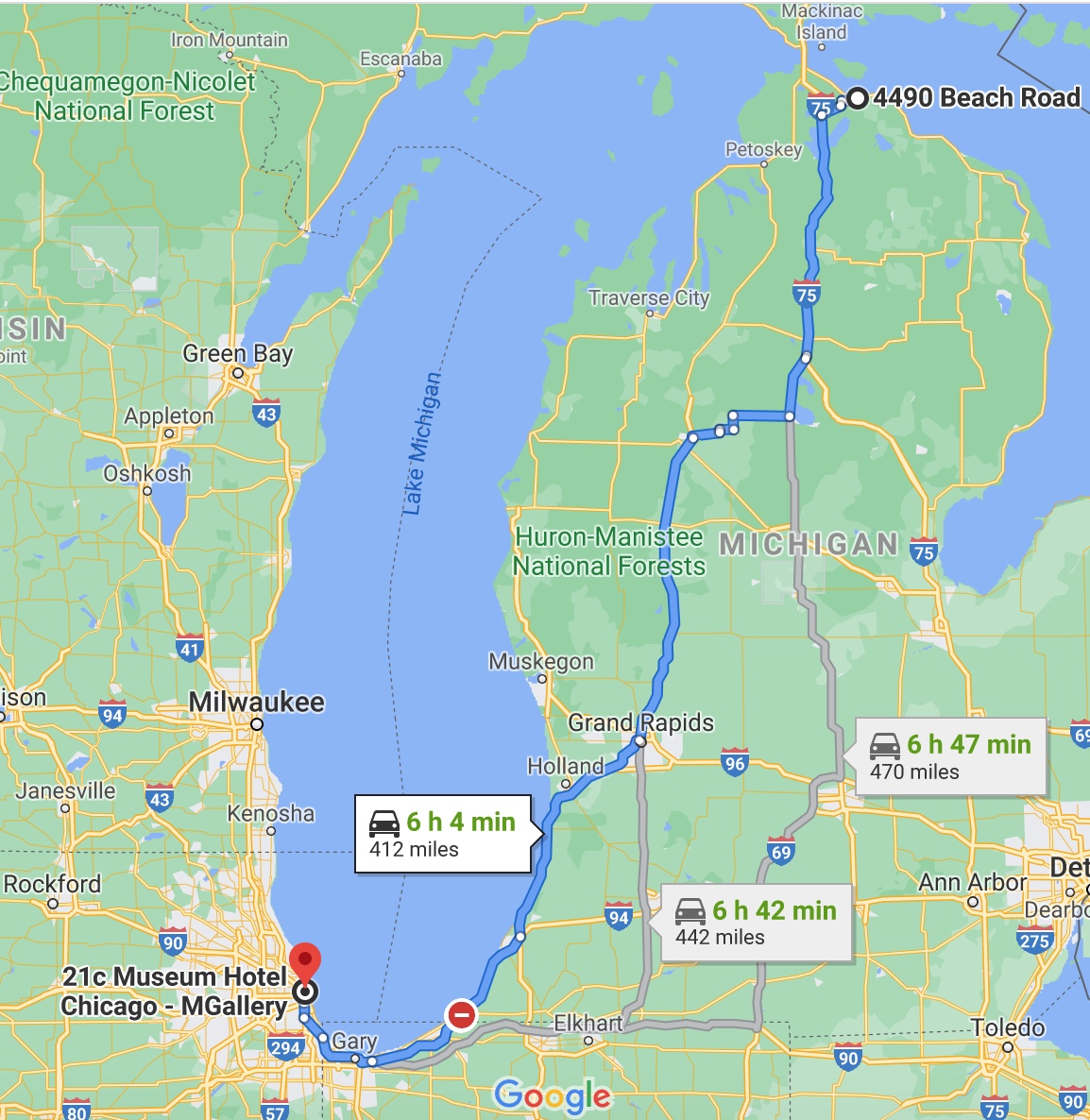 Chicago Map Lake Park Chicago and…. showers! Our Adventures